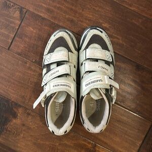 Bike shoes and cleats